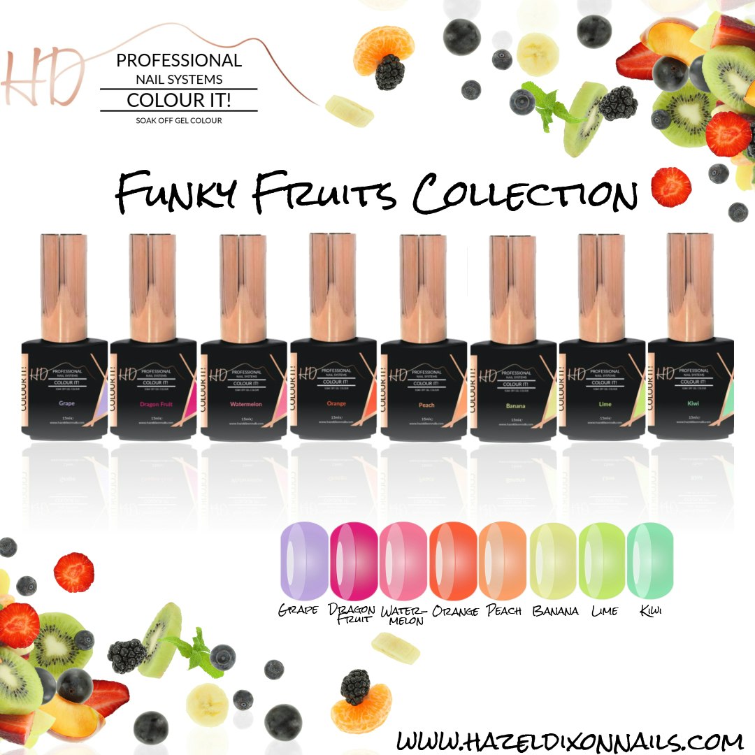 Press On Nails - Funky Fruits