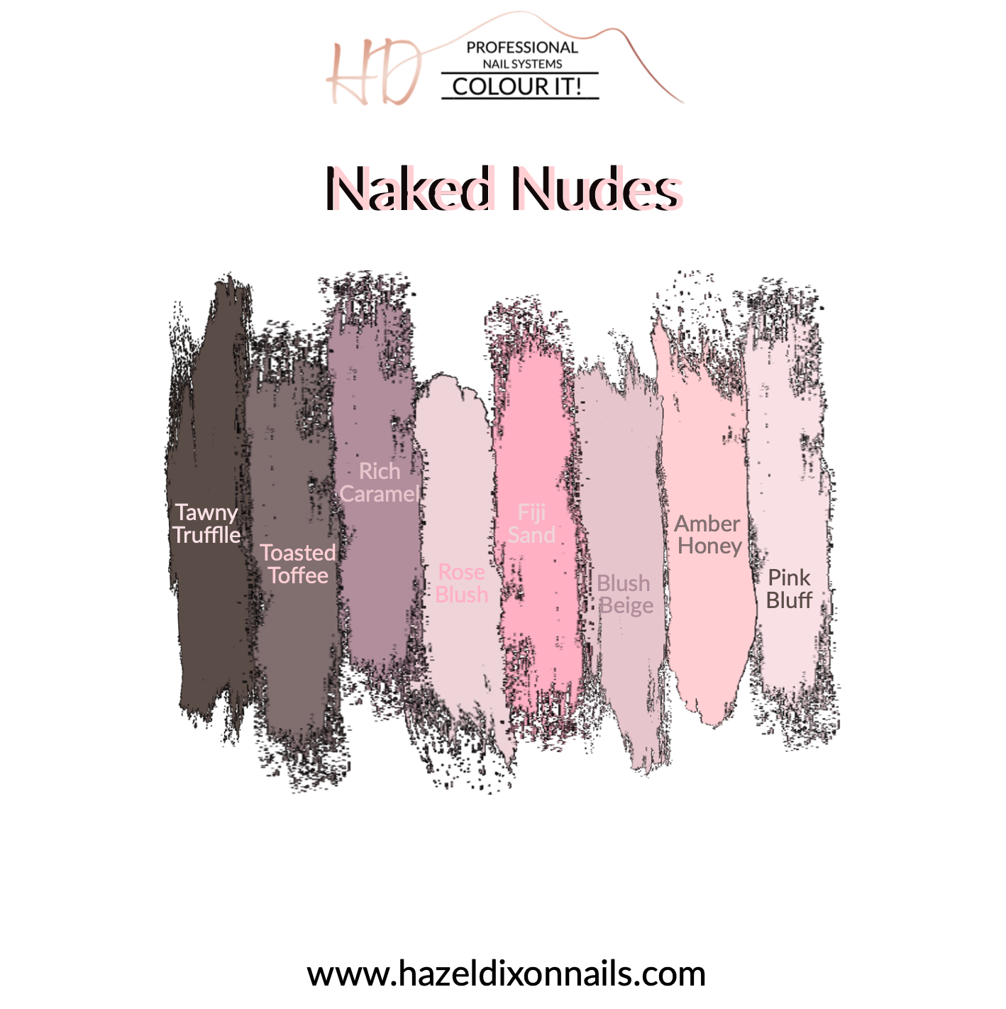 Press On Nails - Naked Nudes