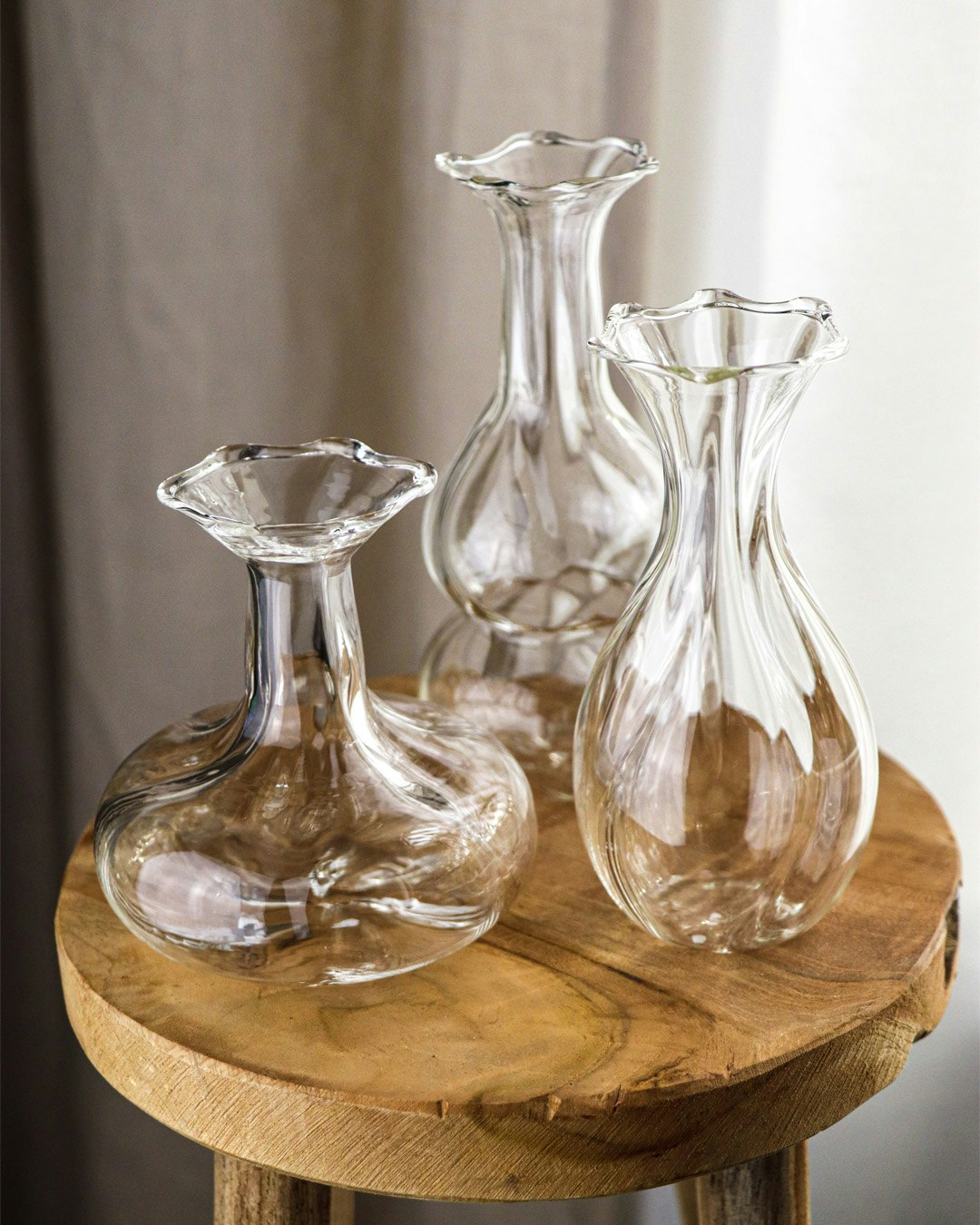 Ines vaser mini 3-pack - Guldpytter - Heminredning | Vintage | Loppis online
