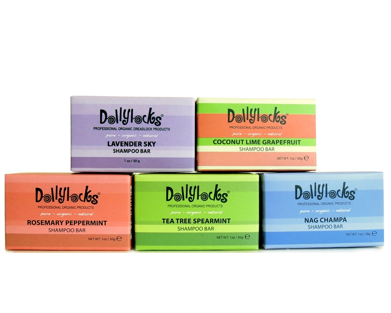 Dollylocks Travel size Shampoo Bar