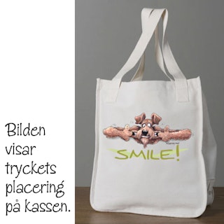Tygkasse, Smile – Bostonterrier