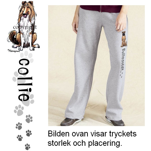 Sweatpants – Collie, långhårig, stl 3XL