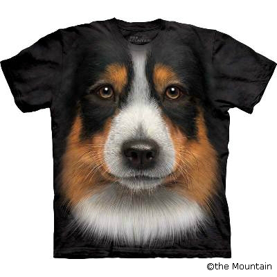 T-shirt FACE – Australian shepherd