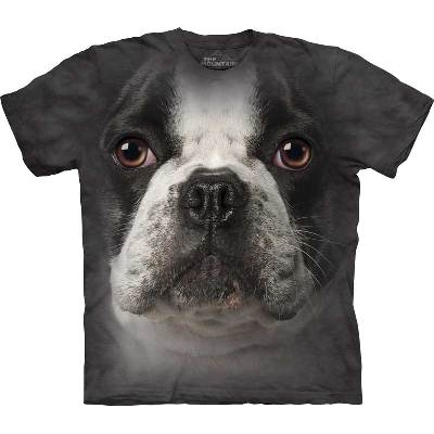T-shirt FACE – Fransk bulldogg