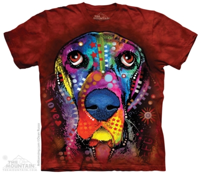 T-shirt, Russo – Basset hound