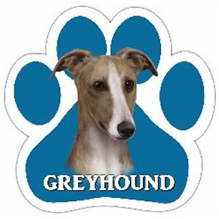 Bilmagnet, tass blå – Greyhound