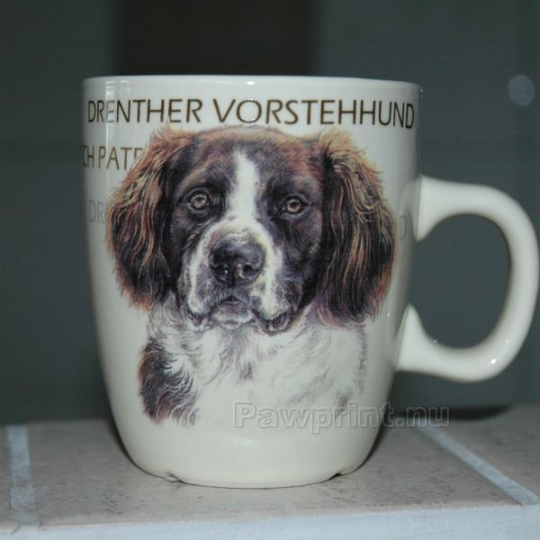 Kaffemugg med text – Drentsche patrijshond