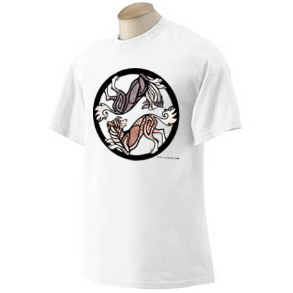 T-shirt Chinese crested dog
