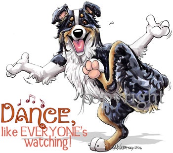 Tygkasse, Dance like… – Australian shepherd