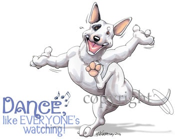 Tygkasse, Dance like… – Bullterrier