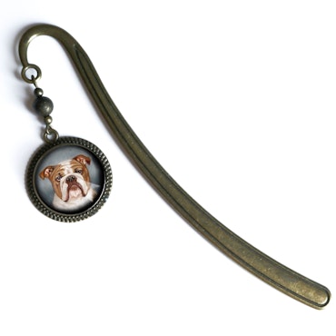 Bokmärke – Engelsk bulldogg Book Hook