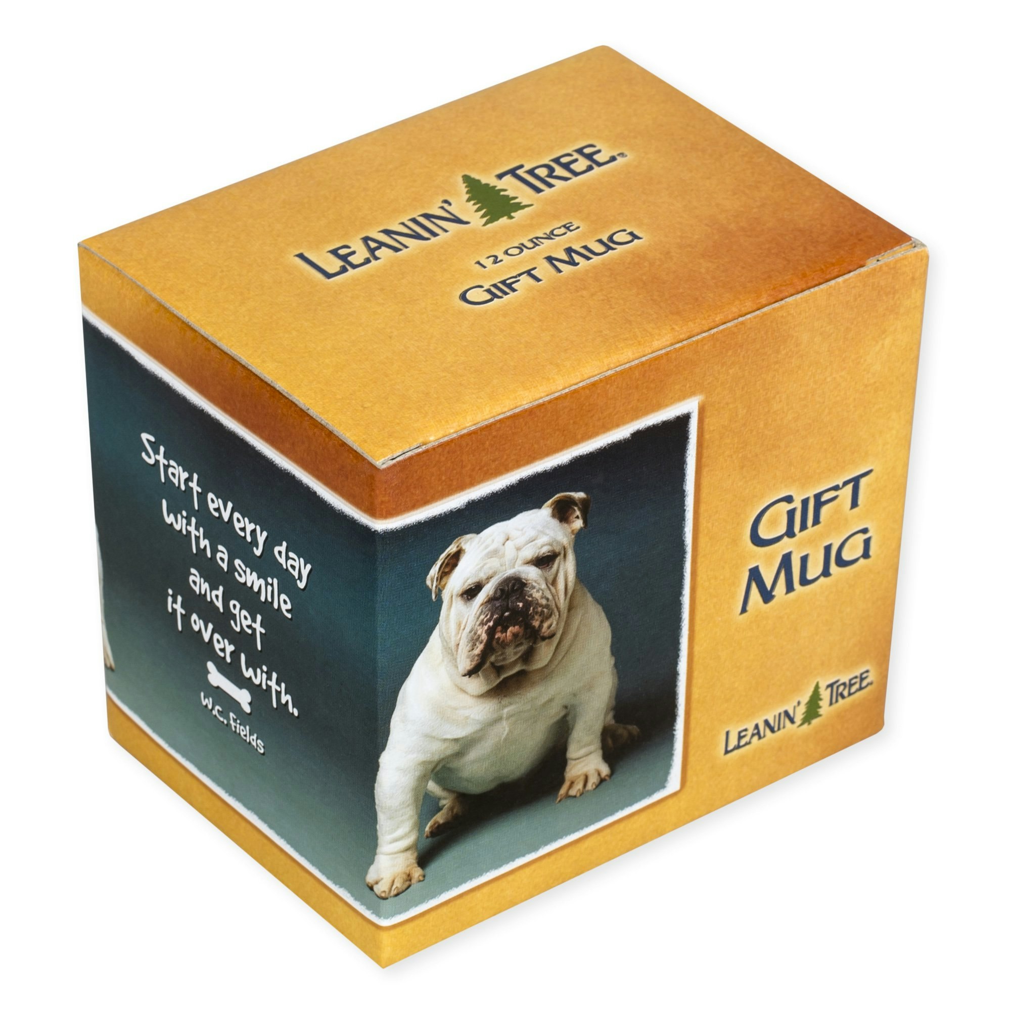 Mugg, Start every day with a smile – Engelsk bulldogg