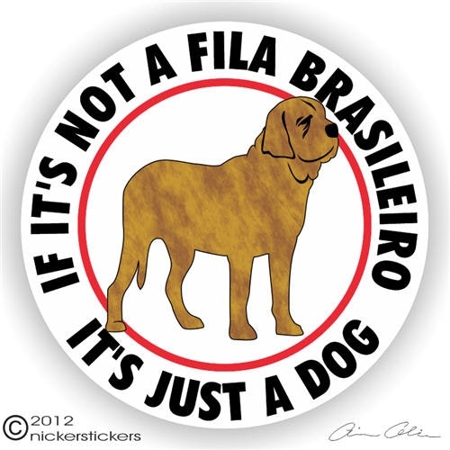 Kopia Dekal, If it's not a – Fila brasileiro - Pawprint