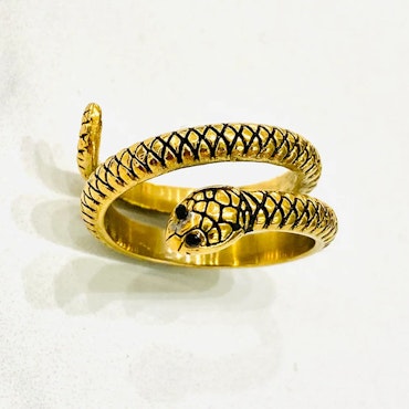 Ring – Nagini guld