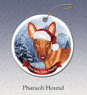 Julprydnad, Dear Santa Define Naughty – Faraohund