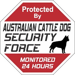 Skylt, Security Force – Australian cattledog