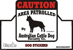 Dekal, Caution – Australian cattledog