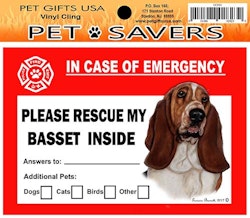 Dekal, In case of emergency – Basset hound