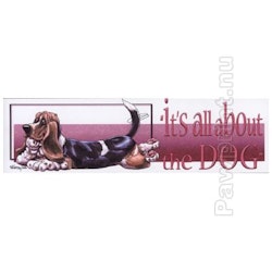 Bokmärke, It's all about – Basset hound