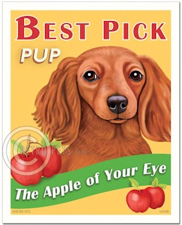 Konsttryck Krista Brooks, Best Pick Pup – Tax