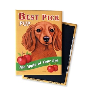 Kylskåpsmagnet Krista Brooks, Best Pick Pup –Tax