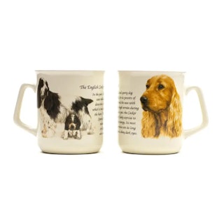 Mugg med text – Cocker spaniel