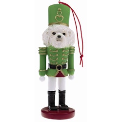 Nötknäppare – Bichon frisé