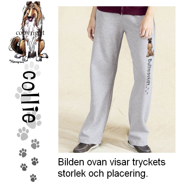 Sweatpants – Collie, långhårig, stl 2XL