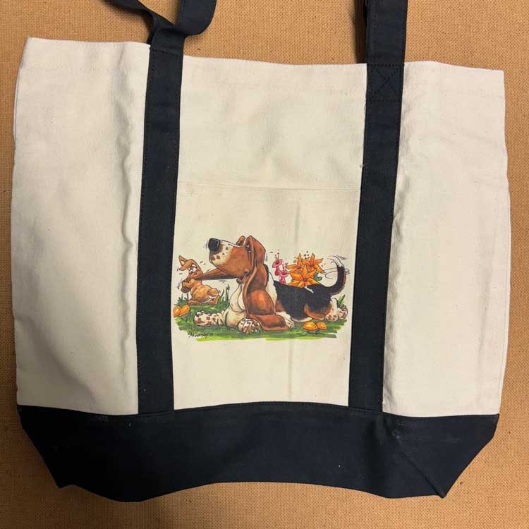 Tygväska, McCartney – Basset hound