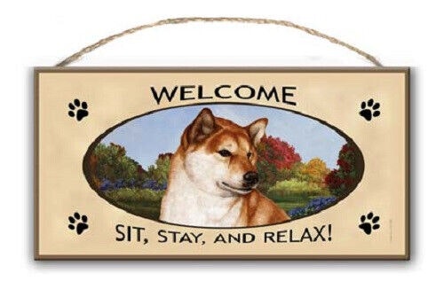 Skylt, Welcome – Shiba