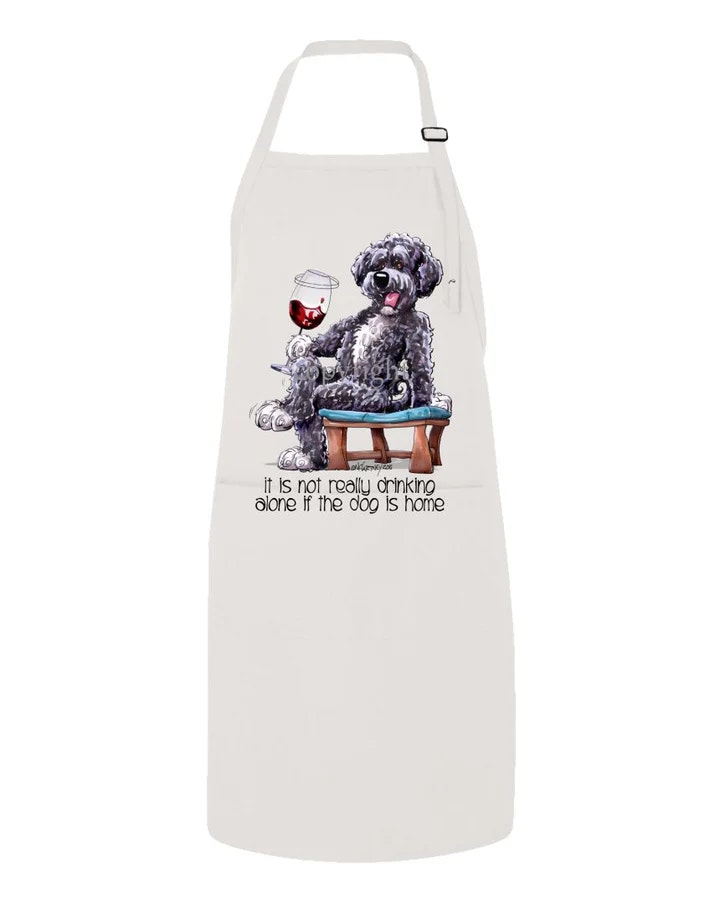 Förkläde, It is not really drinking… – Portugisisk vattenhund