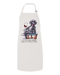 Förkläde, It is not really drinking… – Portugisisk vattenhund