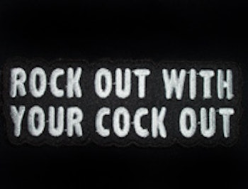 T-shirt – Rock out with your cock out
