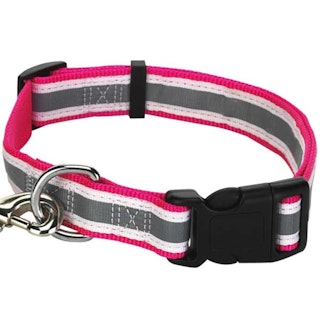 Reflexhalsband, Guardian Gear – mörkrosa, 45-65 cm