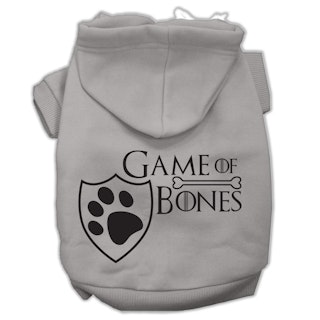 Hundtröja, Game of Bones – Grå, 3XL