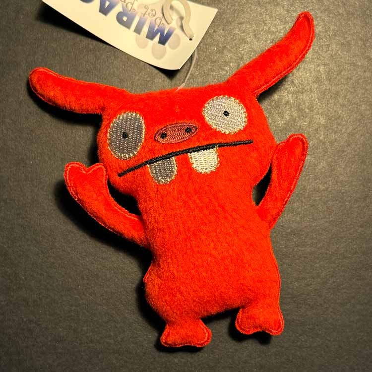 Hundleksak - Alien, röd