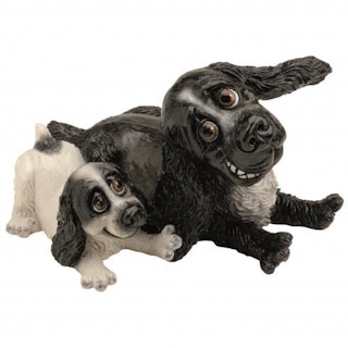 Figurin Arora, Cocker & Pup – Cocker spaniel