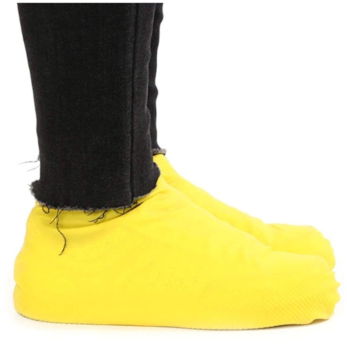 Kumiset kengänsuojat (keltaiset)