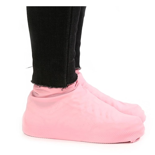 Kumiset kengänsuojat (vaaleanpunaiset)