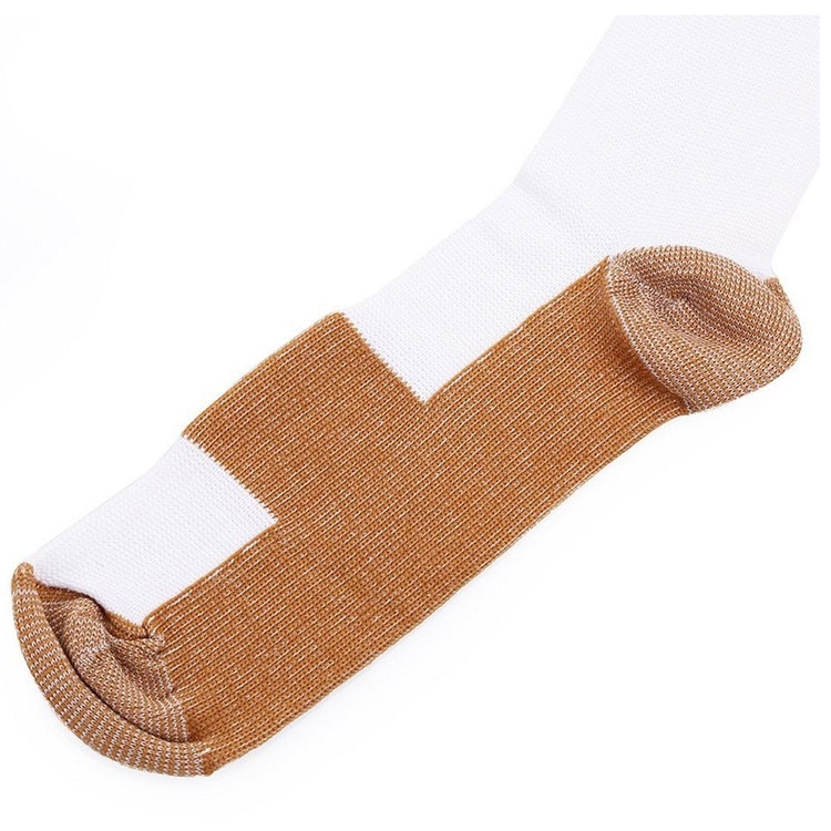 Tukisukat (valko-ruskeat)