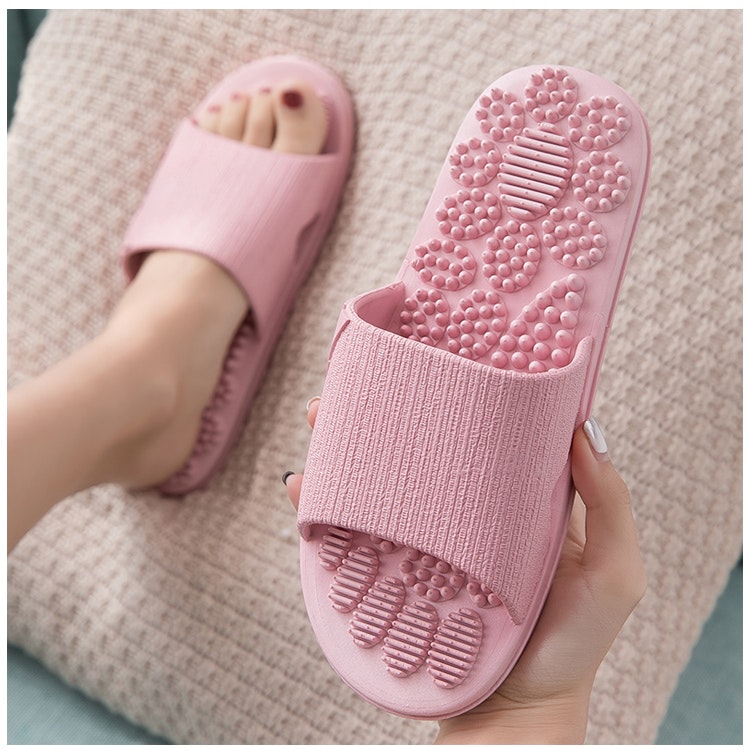 Hierovat sandaalit (vaaleanpunaiset) | Tilaa hintaan 24,95 € - Jalkakauppa
