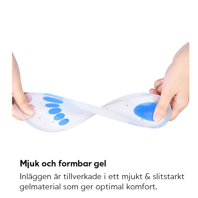 Skoinlägg mjuk gel