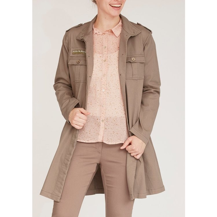 isay - Karuna Long Jacket Luxury Camel