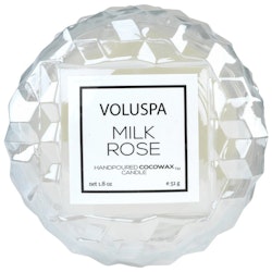 Voluspa - Milk Rose, Macaron Candle - 15 tim