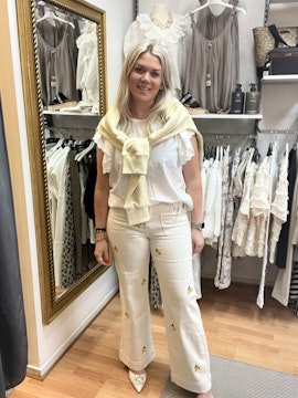 Folyrose lemon jeans