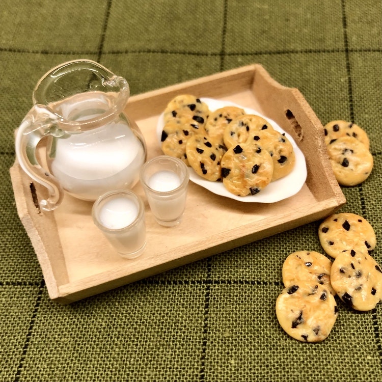 Chocolate Chip Cookies 6 pcs Miniature Set