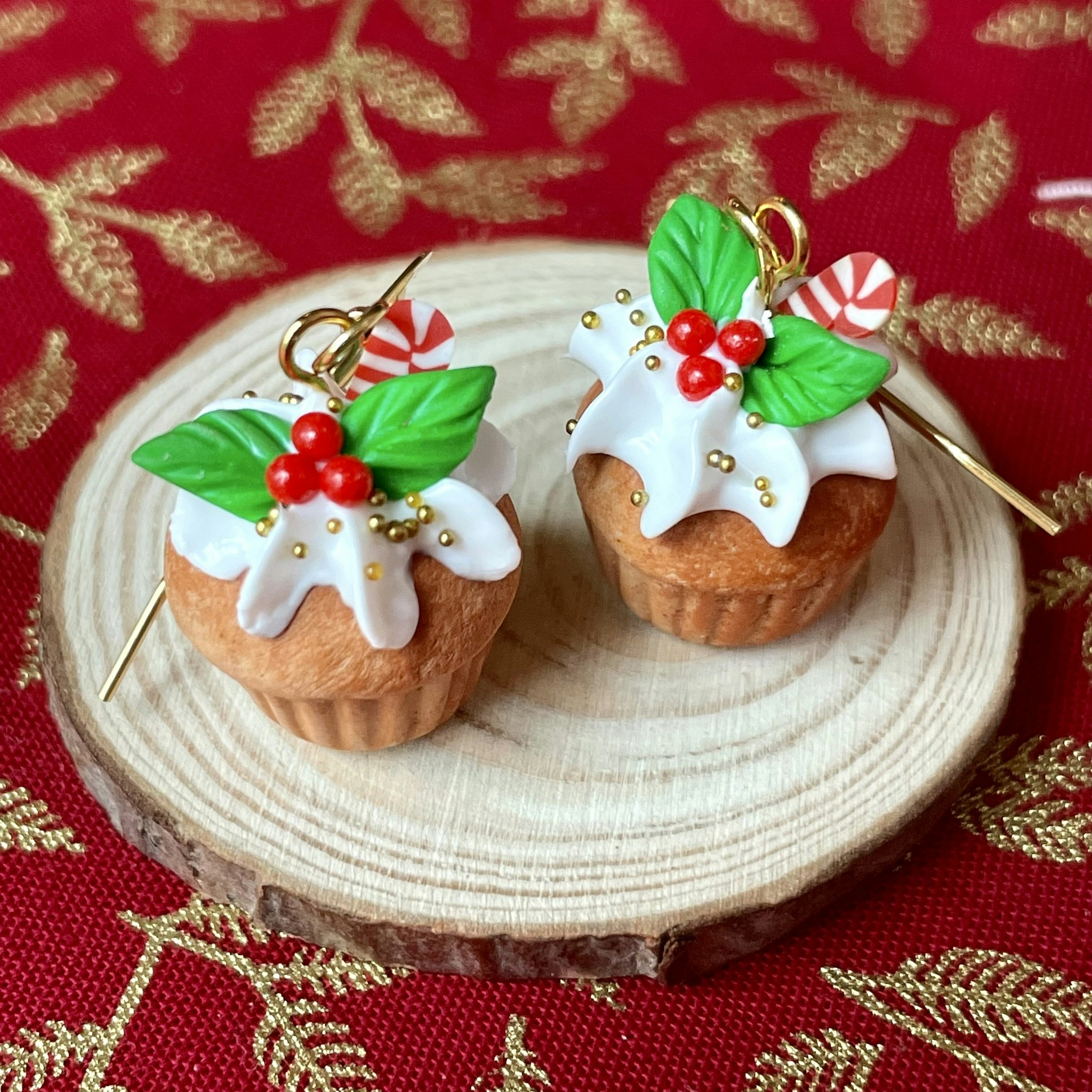 Cupcakes Gingerbread Silver/Gold