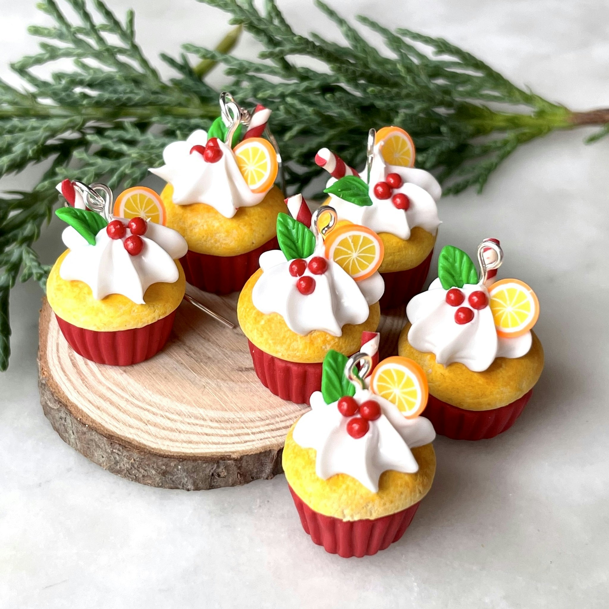 Cupcakes Saffron Silver/Gold