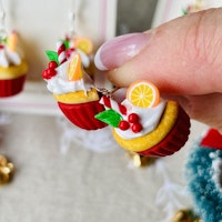 Cupcake Saffron Stud Earring