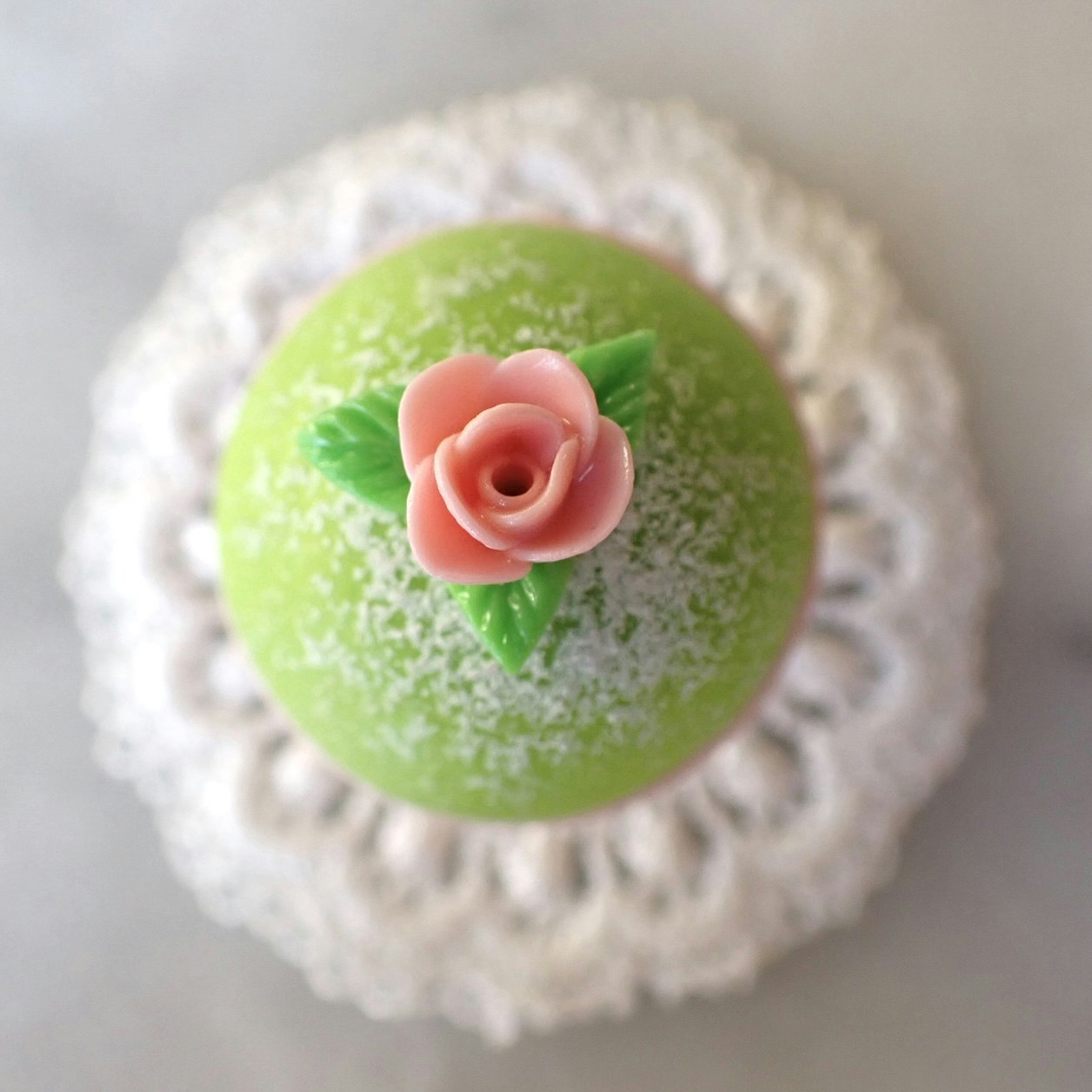 Green Princess Cake Miniature